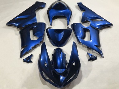 Großhandel Kawasaki ZX6R Motorrad Verkleidung 2005-2006 - Blau