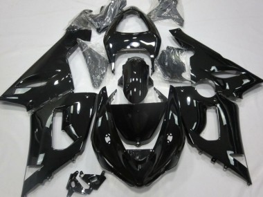 Großhandel Kawasaki ZX6R Motorrad Verkleidung 2005-2006 - Glanzendes Schwarz