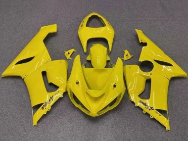 Großhandel Kawasaki ZX6R Motorrad Verkleidung 2005-2006 - Gelb
