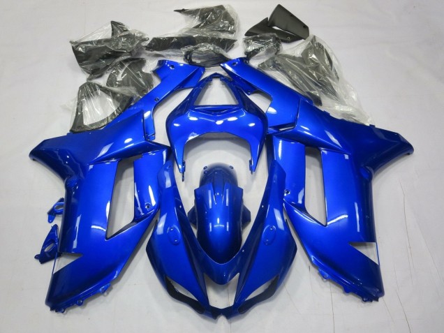 Großhandel Kawasaki ZX6R Motorrad Verkleidung 2007-2008 - Blau