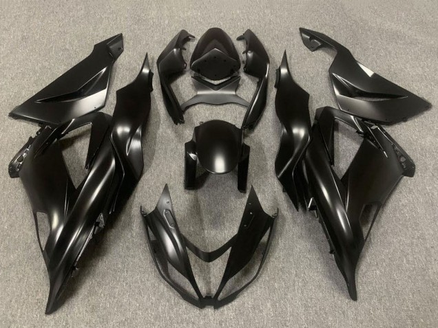 Großhandel Kawasaki ZX6R Motorrad Verkleidung 2013-2018 - Matt Schwarz