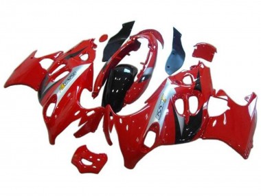 Großhandel Suzuki GSX600F/GSX750F Motorrad Verkleidung 2004-2006 - Rot Silber Schwarz