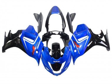 Großhandel Suzuki GSX650F Motorrad Verkleidung 2008-2013 - Blau Weiss Glanzendes Schwarz