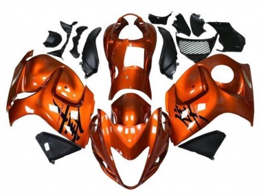 Großhandel Suzuki GSXR 1300 Hayabusa Motorrad Verkleidung 2008-2020 - Bonbon Orange