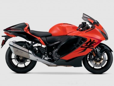 Großhandel Suzuki GSXR 1300 Hayabusa Motorrad Verkleidung 2021-2025 - Orange Matt Schwarz