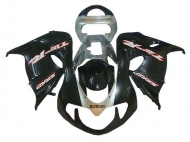 Großhandel Suzuki TL1000R Motorrad Verkleidung 1998-2003 - Glanzendes Schwarz Grau