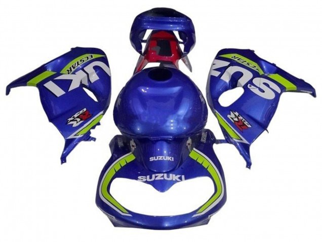Großhandel Suzuki TL1000R Motorrad Verkleidung 1998-2003 - Blau Weiss Neon Gelb
