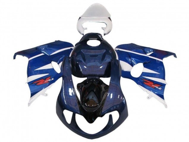 Großhandel Suzuki TL1000R Motorrad Verkleidung 1998-2003 - Dunkel Blau Weiss Schwarz Rot
