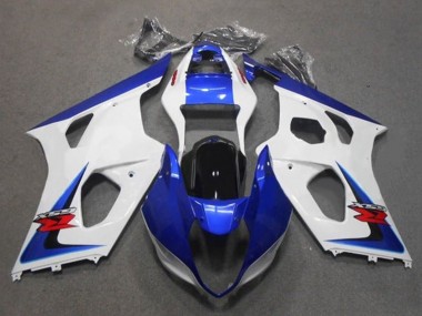 Großhandel Suzuki GSXR 1000 Motorrad Verkleidung 2003-2004 - Weiss Blau Schwarz Rot