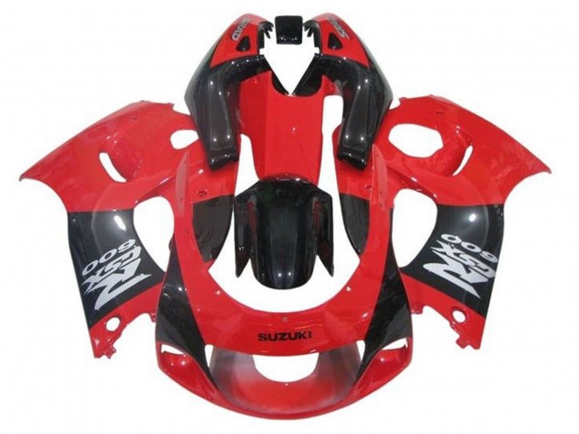Großhandel Suzuki GSXR 600 / GSXR 750 Motorrad Verkleidung 1996-2000 - Rot Schwarz Grau