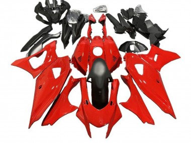Großhandel Yamaha YZF R7 Motorrad Verkleidung 2021-2024 - Rot Matt Schwarz
