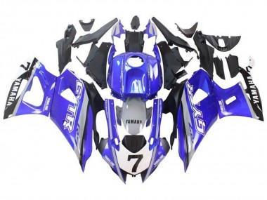 Großhandel Yamaha YZF R7 Motorrad Verkleidung 2021-2024 - Blau Grau Weiss GYTR
