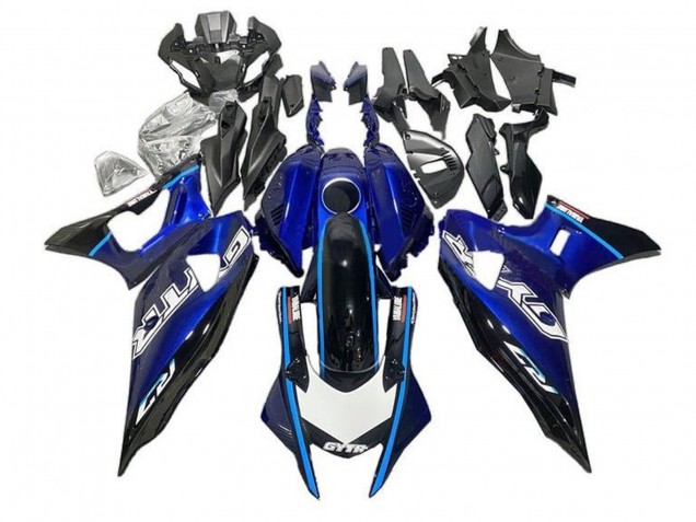 Großhandel Yamaha YZF R7 Motorrad Verkleidung 2021-2024 - Blau Schwarz Hellblau