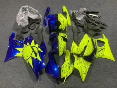 Großhandel Yamaha YZF R3/R25 Motorrad Verkleidung 2019-2021 - Gelb Blau