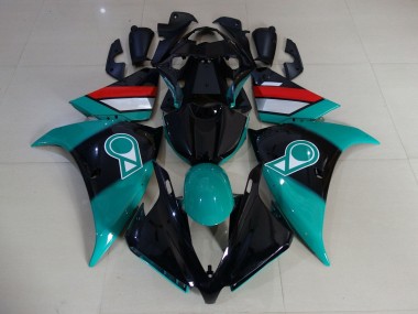 Großhandel Yamaha YZF 1000 R1 Motorrad Verkleidung 2009-2011 - Hellblau Glanzendes Schwarz Weiss Rot