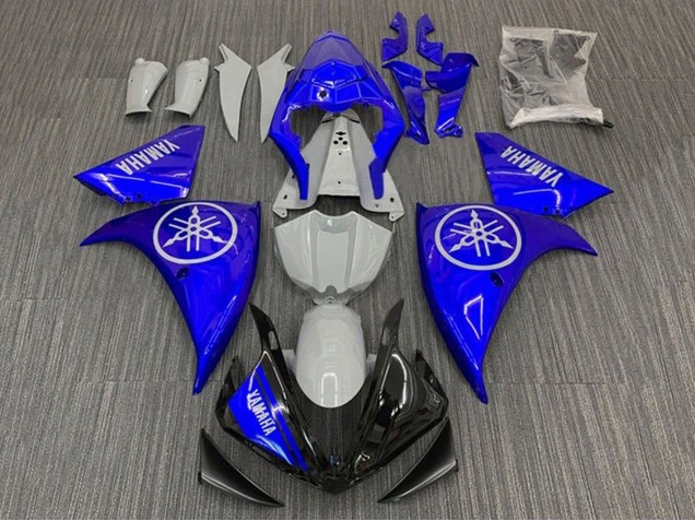 Großhandel Yamaha YZF 1000 R1 Motorrad Verkleidung 2009-2011 - Blau Nardo Grau Schwarz