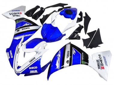 Großhandel Yamaha YZF 1000 R1 Motorrad Verkleidung 2009-2011 - Weiss Blau Schwarz Grun Monster IVECO Yamalube ENEOS