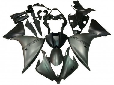 Großhandel Yamaha YZF 1000 R1 Motorrad Verkleidung 2009-2011 - Silber Matt Schwarz
