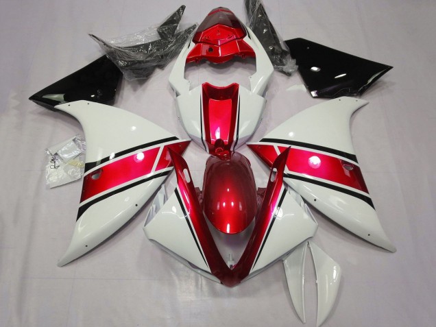 Großhandel Yamaha YZF 1000 R1 Motorrad Verkleidung 2009-2011 - Weiss Rot Schwarz