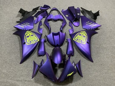 Großhandel Yamaha YZF 1000 R1 Motorrad Verkleidung 2012-2014 - Lila Neon Gelb