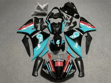 Großhandel Yamaha YZF 1000 R1 Motorrad Verkleidung 2012-2014 - Glanzendes Schwarz Blau Petronas
