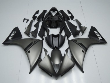 Großhandel Yamaha YZF 1000 R1 Motorrad Verkleidung 2012-2014 - Matt Grau Matt Schwarz Weiss Aufkleber