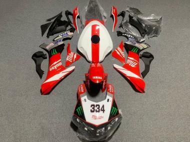Großhandel Yamaha YZF 1000 R1 Motorrad Verkleidung 2015-2019 - Weiss Rot Schwarz Grun Monster Milwaukee 334