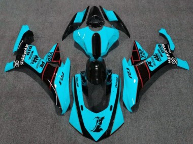 Großhandel Yamaha YZF 1000 R1 Motorrad Verkleidung 2015-2019 - Blau Schwarz Rot
