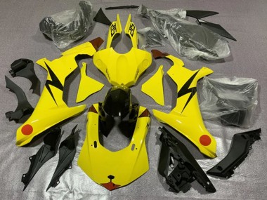 Großhandel Yamaha YZF 1000 R1 Motorrad Verkleidung 2020-2025 - Gelb Rot Pikachu