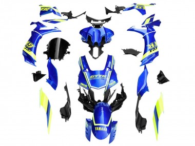 Großhandel Yamaha YZF 1000 R1 Motorrad Verkleidung 2020-2025 - Blau Gelb Weiss GYTR