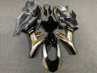 Großhandel Yamaha YZF 1000 R1 Motorrad Verkleidung 2020-2025 - Silber Gelb Glanzendes Schwarz