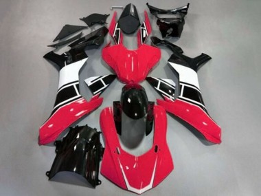 Großhandel Yamaha YZF 1000 R1 Motorrad Verkleidung 2020-2025 - Rot Weiss Glanzendes Schwarz