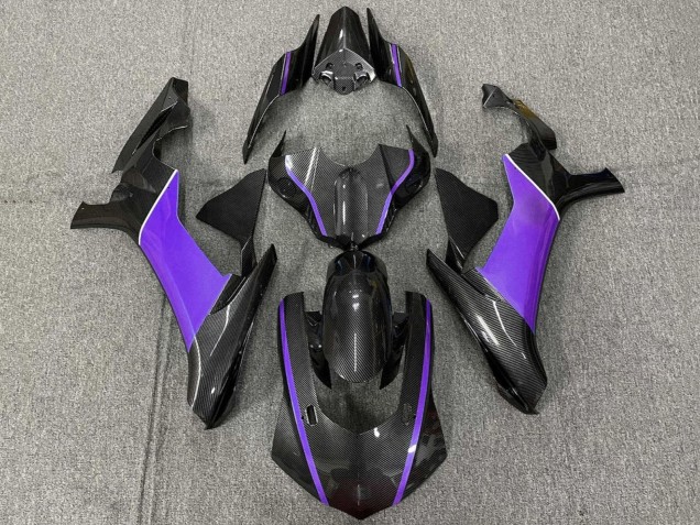 Großhandel Yamaha YZF 1000 R1 Motorrad Verkleidung 2020-2025 - Kunst Carbonfaser Lila