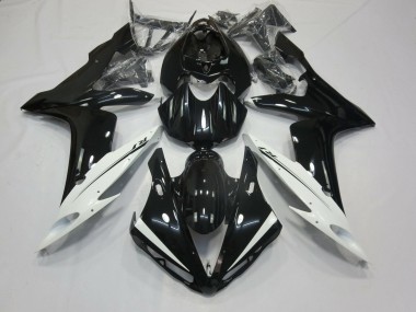 Großhandel Yamaha YZF 1000 R1 Motorrad Verkleidung 2004-2006 - Glanzendes Schwarz Weiss