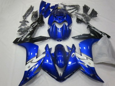 Großhandel Yamaha YZF 1000 R1 Motorrad Verkleidung 2004-2006 - Blau Weiss Glanzendes Schwarz