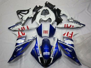 Großhandel Yamaha YZF 1000 R1 Motorrad Verkleidung 2004-2006 - Weiss Blau Rot Fiat