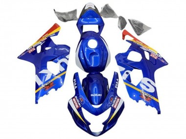 Großhandel Suzuki GSXR 600 / GSXR 750 Motorrad Verkleidung 2004-2005 - Blau Weiss Gelb Rot