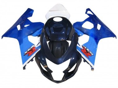 Großhandel Suzuki GSXR 600 / GSXR 750 Motorrad Verkleidung 2004-2005 - Weiss Blau Rot