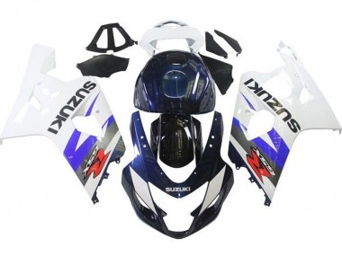 Großhandel Suzuki GSXR 600 / GSXR 750 Motorrad Verkleidung 2004-2005 - Weiss Blau Schwarz Rot