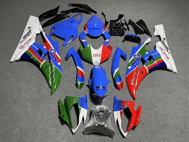 Großhandel Yamaha YZF R6 Motorrad Verkleidung 2008-2016 - Weiss Blau Grun Rot Fiat Dunlop Motul Michelin