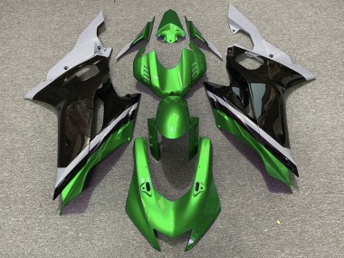 Großhandel Yamaha YZF R6 Motorrad Verkleidung 2017-2023 - Grau Grun Glanzendes Schwarz