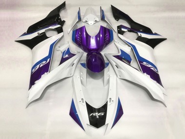 Großhandel Yamaha YZF R6 Motorrad Verkleidung 2017-2023 - Weiss Blau Lila Schwarz