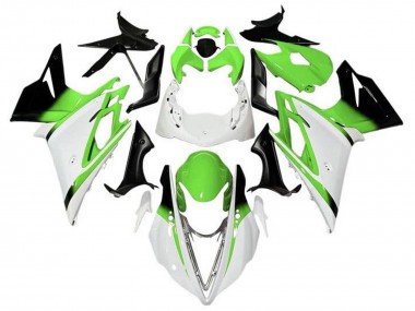 Großhandel Triumph Daytona 675 Triple Motorrad Verkleidung 2013-2016 - Weiss Grun Glanzendes Schwarz