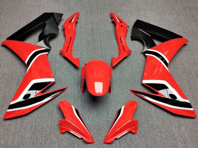 Großhandel Honda CBR650F Motorrad Verkleidung 2014-2016 - Rot Matt Schwarz