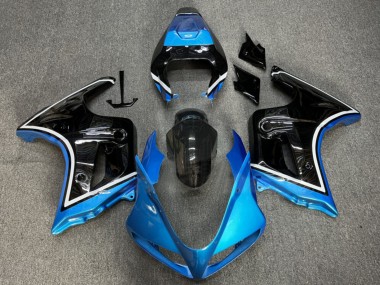 Großhandel Suzuki SV650 Motorrad Verkleidung 2003-2013 - Glanzendes Blau Schwarz