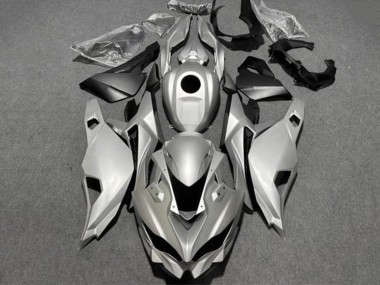 Großhandel Kawasaki ZX4R ZX-4RR Motorrad Verkleidung 2019-2025 - Silber Schwarz
