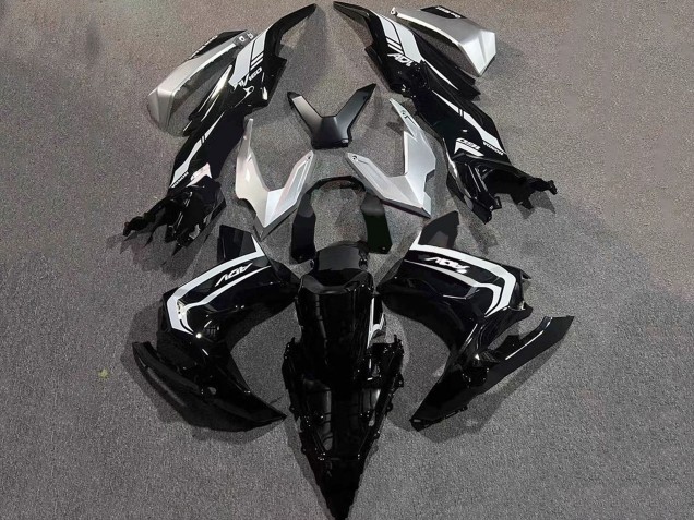 Großhandel Honda ADV160 Motorrad Verkleidung 2022-2024 - Silber Glanzendes Schwarz