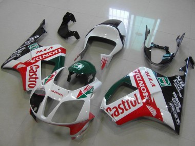 Großhandel Honda VTR1000 Motorrad Verkleidung 2000-2006 - Weiss Rot Grun Glanzendes Schwarz Castrol