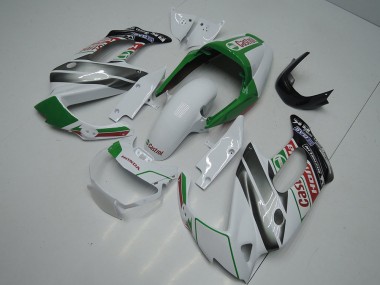 Großhandel Honda VTR1000F Motorrad Verkleidung 1997-2005 - Weiss Grun Glanzendes Schwarz Castrol