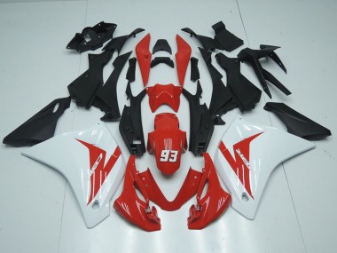 Großhandel Honda CBR125R Motorrad Verkleidung 2011-2016 - Weiss Rot Matt Schwarz 93